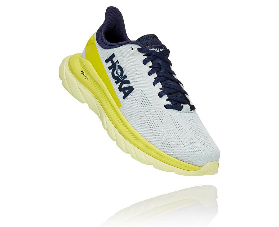 Hoka One One Løbesko Dame - Mach 4 - Hvide - 280576PMH